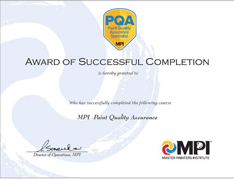 epoxy paint test certificate|mpi paint quality standards.